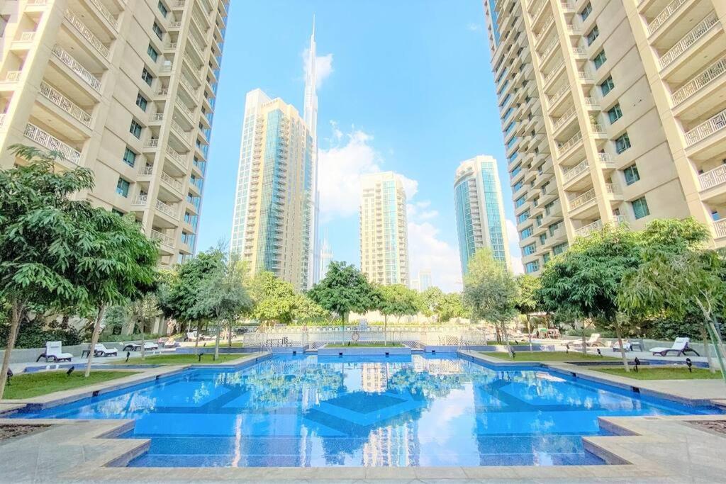 New! Luxury 3Bedroom With Spectacular Burj Views Downtown Dubai Exterior foto