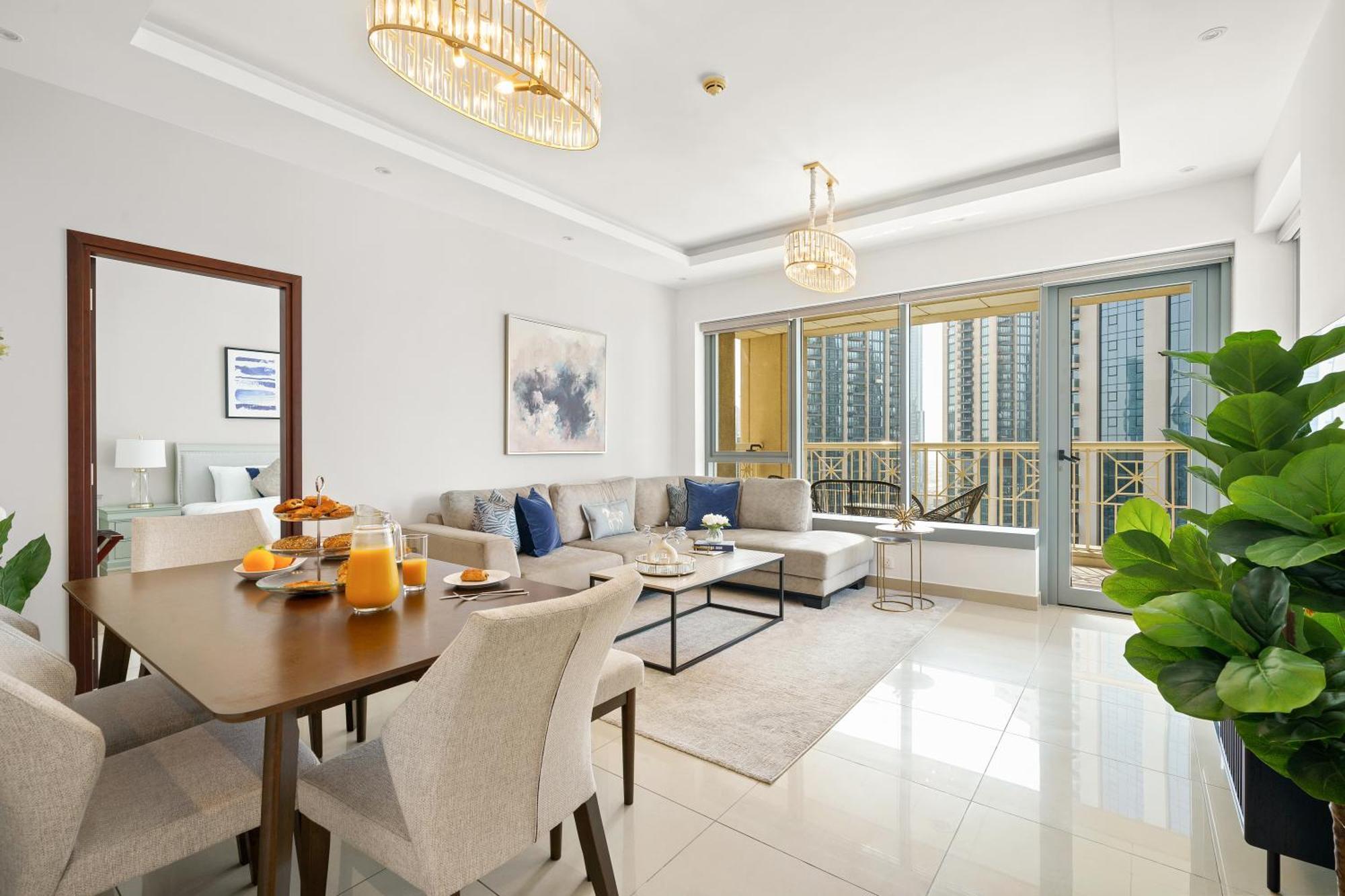 New! Luxury 3Bedroom With Spectacular Burj Views Downtown Dubai Exterior foto