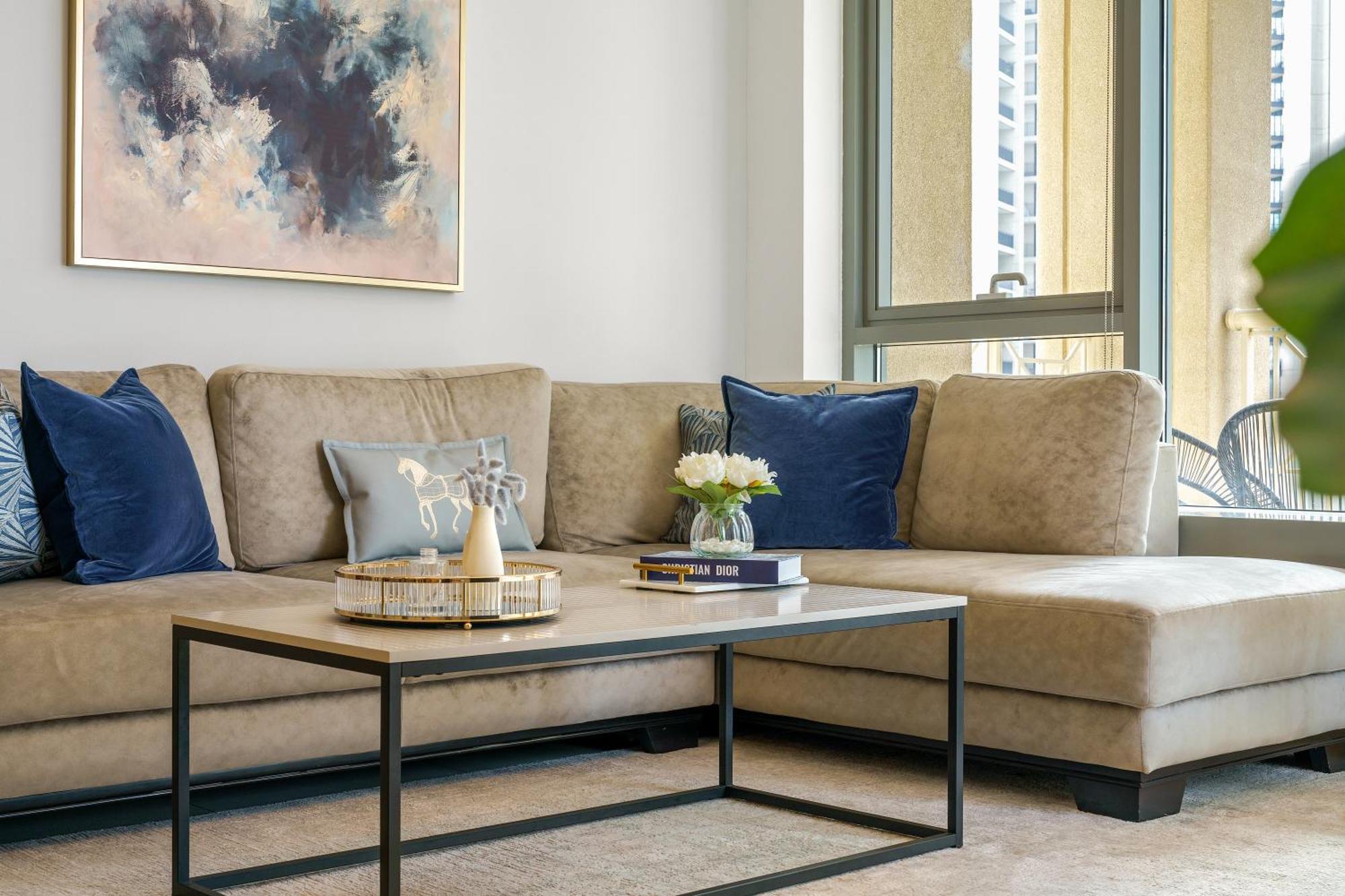 New! Luxury 3Bedroom With Spectacular Burj Views Downtown Dubai Exterior foto